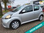 Toyota Aygo 1.0-12V top staat, Voorwielaandrijving, Stof, Gebruikt, Zwart