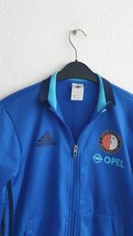 Feyenoord Adidas Trainingsjack - Blauw Maat M of S, Kleding | Heren, Ophalen of Verzenden, Zo goed als nieuw, Adidas, Maat 48/50 (M)