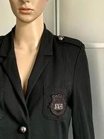 H847 Airfield maat 38=M jasje blazer colbert zwart, Kleding | Dames, Maat 38/40 (M), Zwart, Ophalen of Verzenden, Zo goed als nieuw