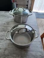 2 kookpannen BK, Ophalen, Rvs, Kookpan of Snelkookpan