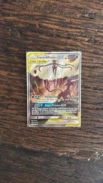 Espeon & Deoxys GX beschikbaar voor biedingen