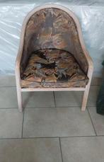 Leuk en gezellig damesstoeltje zgan, Huis en Inrichting, Fauteuils, Ophalen of Verzenden, Zo goed als nieuw, Minder dan 75 cm
