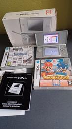 Nintendo Ds Lite zilver met games, Gebruikt, Ophalen of Verzenden, DS Lite, Zilver