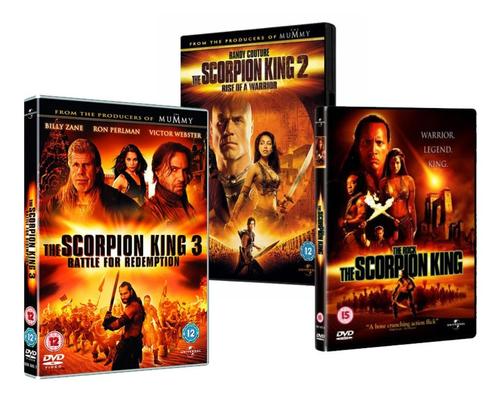 The Scorpion King - Trilogy - The Rock - Mummy - Ron Perlman, Cd's en Dvd's, Dvd's | Science Fiction en Fantasy, Nieuw in verpakking