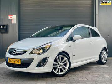 Opel Corsa 1.4-16V 101PK OPC-line NAP LEER CRUISE AIRCO RADI beschikbaar voor biedingen