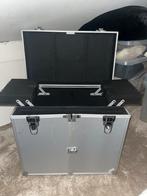 Grijze Beautycase / Kapperskoffer, Gebruikt, Ophalen of Verzenden, Grijs, Met slot