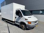 Iveco Daily 50C13 MEUBELBAK DUBBELLUCHT, Auto's, Bestelauto's, Gebruikt, 4 cilinders, Alarm, Wit