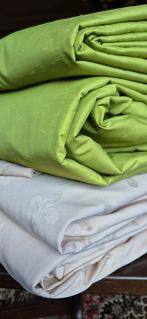 Gevoerd verduisterend isolerend lentegroen 217 256, Huis en Inrichting, Nieuw, Gevoerd verduisterend isolerend design gordijnen NIEUW