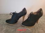 Nepleer vintage hakken. Maat 37., Pumps, Zwart, Ophalen of Verzenden, Graceland