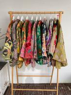 Kimono Vintage Kantha Quilt Suzani Sari India, Jasje, Ophalen of Verzenden