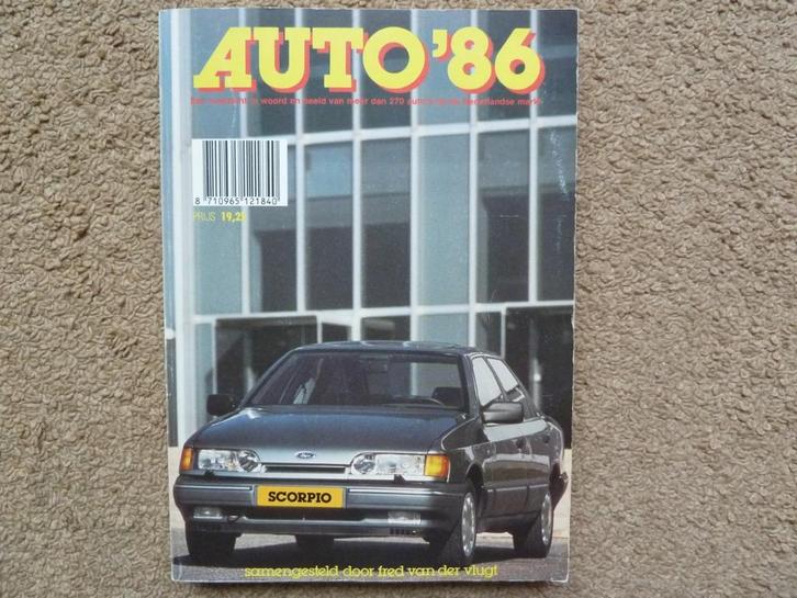 Auto '86 samengesteld door fred van der vlugt, Boeken, Auto's | Boeken, Zo goed als nieuw, Algemeen, Ophalen of Verzenden