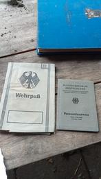 Wehrpas en Personalausweis., Verzamelen, Ophalen of Verzenden, Landmacht, Nederland