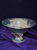 Art Deco Verzilverde Fruitschaal GAB Tenn 1937, Ophalen of Verzenden
