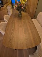 Nieuwe eettafel, Ophalen, 100 tot 150 cm, Eikenhout, Ovaal