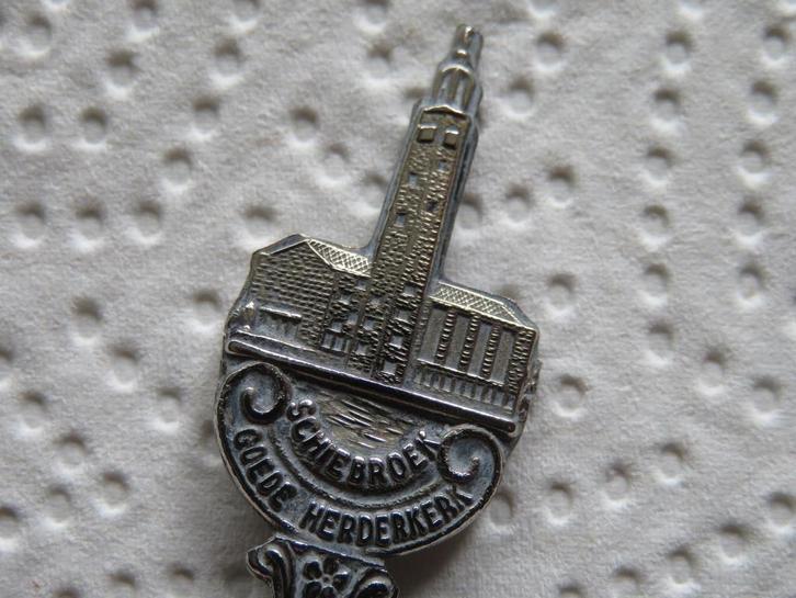 Lepeltje Goede Herderkerk te Schiebroek (Rotterdam Noord), Verzamelen, Porselein, Kristal en Bestek, Zo goed als nieuw, Verzenden