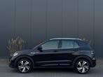 Volkswagen T-Cross 1.0 TSI R-Line m24 FULL CLIMATE ACC APPLE, Auto's, T-Cross, Gebruikt, Leder en Stof, Zwart