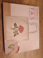 Borduurset canvas tas, Hobby en Vrije tijd, Borduren en Borduurmachines, Ophalen of Verzenden, Nieuw, Handborduren, Borduurpakket