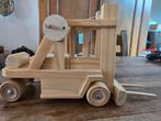 Houten Speelgoed Heftruck, Antiek en Kunst, Ophalen of Verzenden