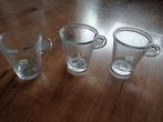 Nespresso View glazen, Glas of Glazen, Gebruikt, Ophalen of Verzenden, Glas