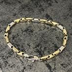 14k gouden armband monte carlo bi colour, Sieraden, Tassen en Uiterlijk, Ophalen of Verzenden, Nieuw, Goud