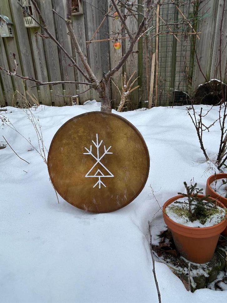 Drum Sjamanendrum, Muziek en Instrumenten, Percussie, Nieuw, Trommel, Ophalen of Verzenden