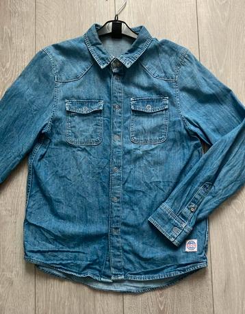 H&M Spijker Overhemd Maat 140 beschikbaar voor biedingen