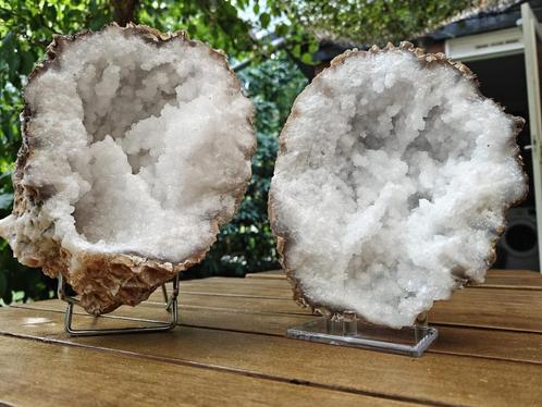 Quartz geode kristal, Verzamelen, Mineralen en Fossielen, Mineraal, Ophalen