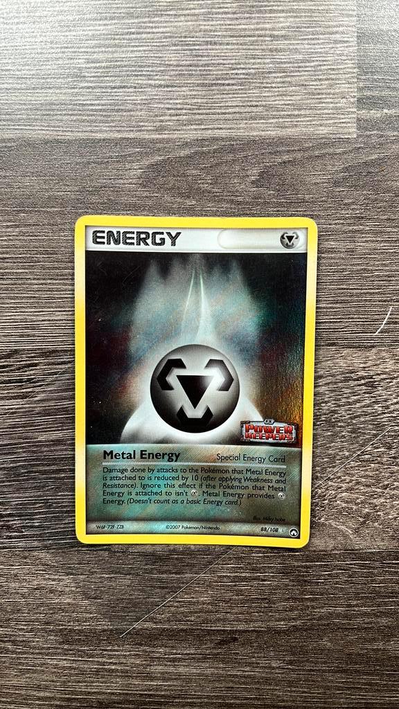Metal energy power keepers, Hobby en Vrije tijd, Verzamelkaartspellen | Pokémon, Zo goed als nieuw, Ophalen of Verzenden