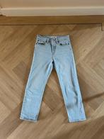 Z.g.a.n. Lichtblauwe mom jeans van Levi's, maat XS / 34, Blauw, Ophalen of Verzenden, Zo goed als nieuw, W27 (confectie 34) of kleiner