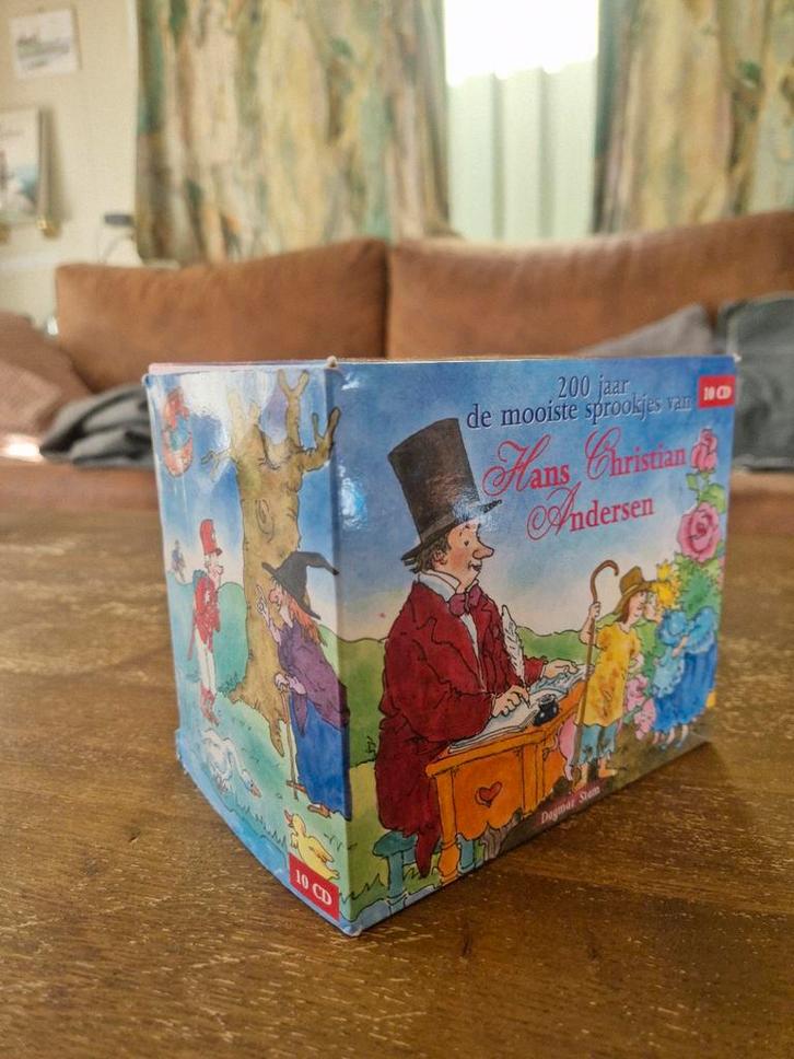 Hans Christian Andersen Sprookjes CD Boxset, Cd's en Dvd's, Cd's | Kinderen en Jeugd, Zo goed als nieuw, Verhaal of Sprookje, 3 tot 5 jaar