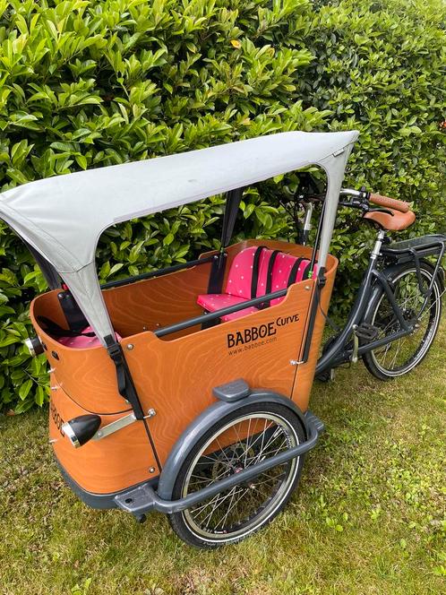Bakfiets ecurve incl tegoedbon van €150,- voor accesoires, Fietsen en Brommers, Fietsen | Bakfietsen, Gebruikt, Overige merken