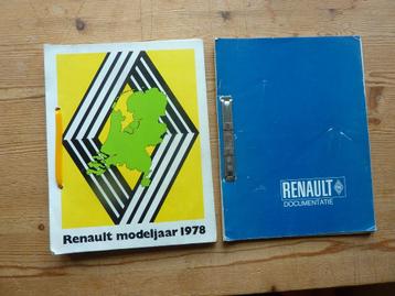 Renault documentatie 1969 + Renault modeljaar 1978 beschikbaar voor biedingen