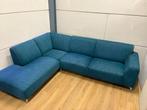 Mooie luxe blauw groene turquoise hoekbank - GEREINIGD!!!, Huis en Inrichting, Ophalen, 250 tot 300 cm, Luxe, Hoekbank