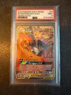Moltres Zapdos Articuno 44 Pokémon Hidden Fates Graded PSA 9, Ophalen of Verzenden, Zo goed als nieuw