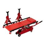 monteurs / garage set 2000kg garagekrik + assteunen 2 ton, Auto diversen, Garagekrik, ., Nieuw, Ophalen of Verzenden