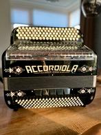 Fantastisch mooie Accordiola knopaccordeon, Ophalen, Overige formaten, Met koffer, Knopaccordeon