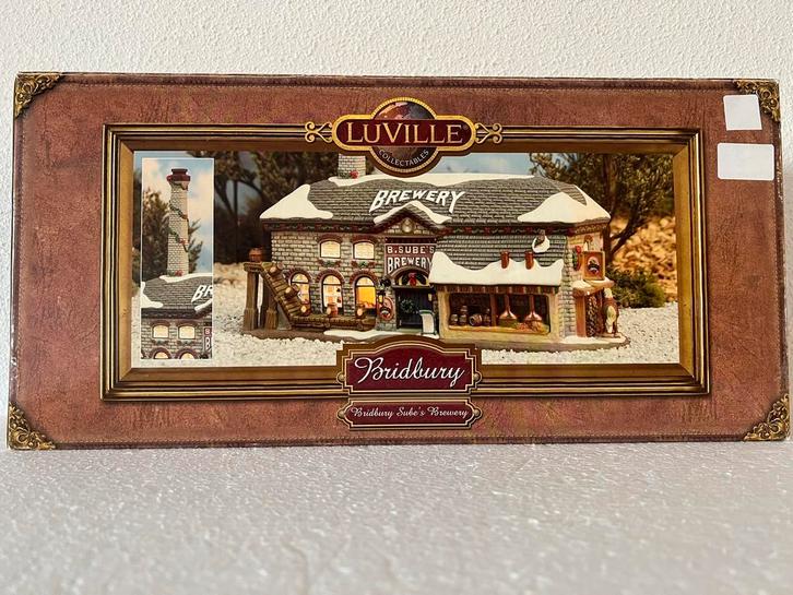 Sube’s brewery van luville voor in een Kerstdorp!, Diversen, Kerst, Gebruikt, Ophalen of Verzenden