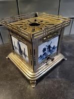 Antiek Delfts Blauw Theelichtje/Rechaud, Antiek en Kunst, Antiek | Wandborden en Tegels, Ophalen of Verzenden