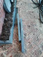 6/20 Antraciet opsluitbanden / trottoirbanden - 2 stuks, Ophalen, Gebruikt, Minder dan 25 cm, Border