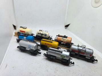 8 Tankwagons Diverse Merken setprijs beschikbaar voor biedingen
