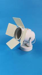 Vintage spot, filmspot of fotospot, wit metaal. 4A5, Tweedehands verkoop, Tweedehands verkoop, Gebruikt, Ophalen of Verzenden