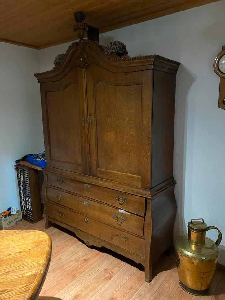 Eiken kabinet, Antiek en Kunst, Antiek | Meubels | Kasten, Ophalen