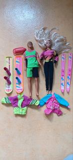 Barbie en Ken wintersport (1995) Mattel, Ophalen of Verzenden, Zo goed als nieuw, Barbie