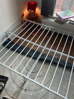 Bedframe 200x140 - Tweepersoonsbed, Huis en Inrichting, Slaapkamer | Bedden, Ophalen, Gebruikt, Wit, Tweepersoons