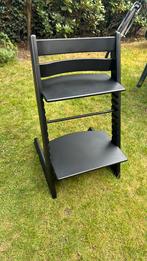 Stokke tripp trapp nieuw model zwart, Kinderen en Baby's, Kinderstoelen, Ophalen of Verzenden, Zo goed als nieuw, Meegroeistoel