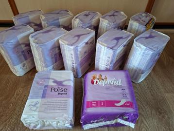 12 pakken Poise mini, 2 druppels . beschikbaar voor biedingen