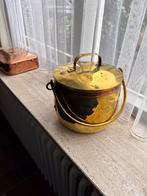 antike koperen pot met deksel, Antiek en Kunst, Antiek | Koper en Brons, Ophalen, Koper