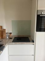 Gehard glasplaat 59x80 cm, Ophalen, Wit, 50 tot 100 cm, Zo goed als nieuw