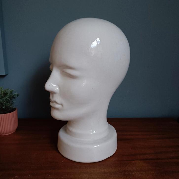 Vintage West-Germany Keramiek Hoofd, Verzamelen, Retro, Huis en Inrichting, Ophalen of Verzenden