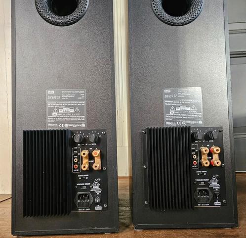 B&W DM605 S2 dubbele actieve 130w subwoofers, 31kg,garantie!, Audio, Tv en Foto, Luidsprekers, Front, Rear of Stereo speakers